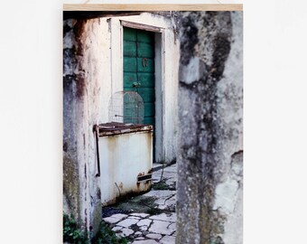 Mediterranean Art.Birdcage.35mm Film Print.Kotor.Montenegro.Wall Decor.Old City. Fine Art Photography. SEVERAL SIZES & Poster