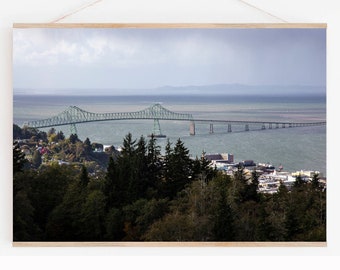 Oregon Coast.Astoria Bigde Art. Wall Decor. Columbia River.Photo Print.Fine Art Photography. SEVERAL SIZES & POSTER