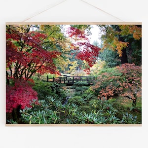 Portland Japanese Garden Print.Oregon. Autumn.Art.Wall Decor.Photo Print.Fine Art Photography.SEVERAL SIZES