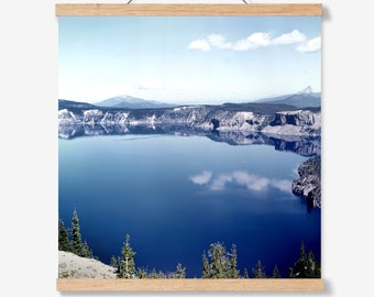Oregon Art.Crater Lake.Wall Decor.120mm Film. PNW.Fine Art Photography.Water.Pacific Northwest. SEVERAL SIZES
