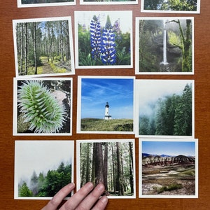 4x4 Print.Surprise SALE sets .UNFRAMED. Ocean.Forest.Oregon.Washington.River.Trees.Desert.Sunset.Travel.35mm film.120mm film. image 1