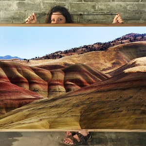 Painted Hills Oregon Print.Desert.Fine Art Photography.SEVERAL SIZES & Poster Option.