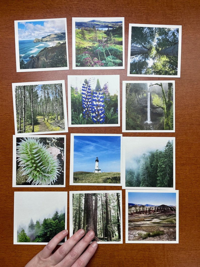 4x4 Print.Surprise SALE sets .UNFRAMED. Ocean.Forest.Oregon.Washington.River.Trees.Desert.Sunset.Travel.35mm film.120mm film. image 1