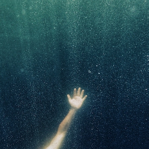 Underwater Hand Art Print. Fine Art Photography.SEVERAL SIZES & CROPS Poster Option image 3