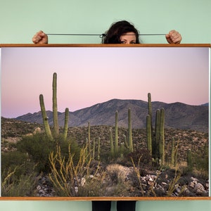 Kaktus Art Print.Arizona.Sunset.Mount Lemon.Saguaro.Desert. Mehrere Größen & POSTER + Metal Prints