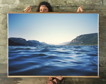 Oregon Art.Columbia River.Decor.Prints or Poster.Water.River.Pacific Northwest.Fine Art Photography.35mm Film.Landscape.SEVERAL SIZES
