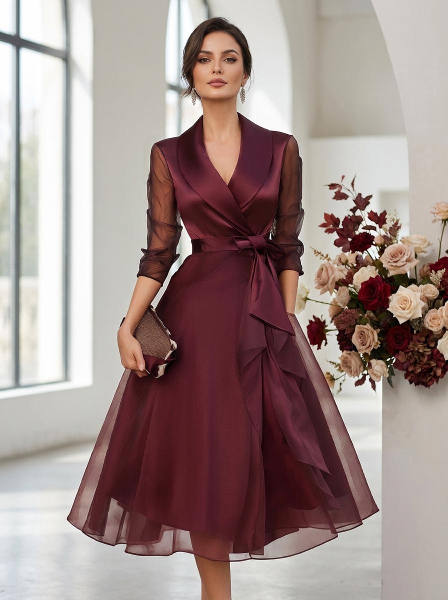 casual lavender dresses for women Lila Dress Color:White with Pink Tie banded waist fantasy wedding gown SUPER Aircool Sweat-Resistant Button-Down