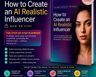 How to Create a Realistic AI Influencer | Ebook PDF | Virtual ...