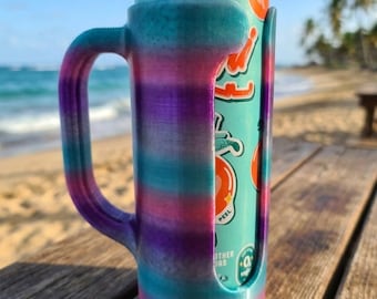 Porta lattina alto/sottile da 355 ml (12 oz) anti-ribaltamento stampato in 3D