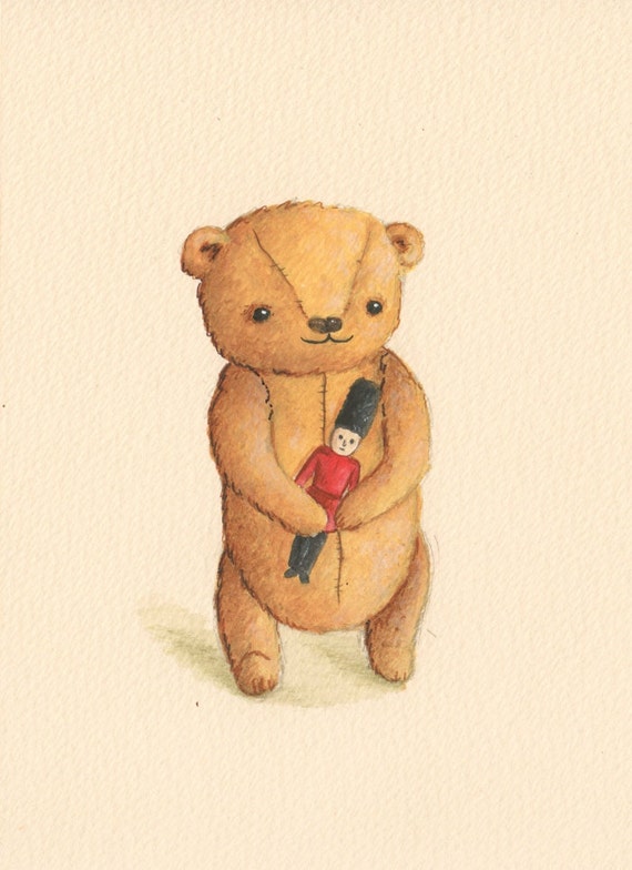 soldier teddy bear