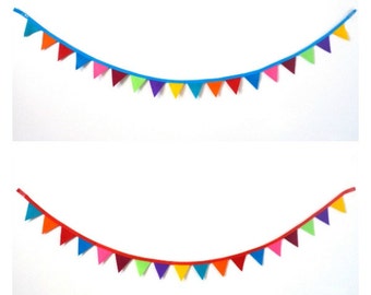 Mini Felt Bunting