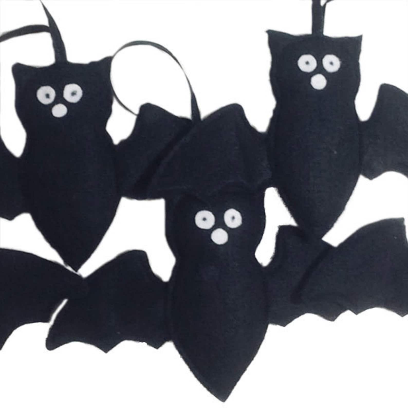 Hanging Bat Bat Decoration Halloween Bat Personalised Bat Etsy