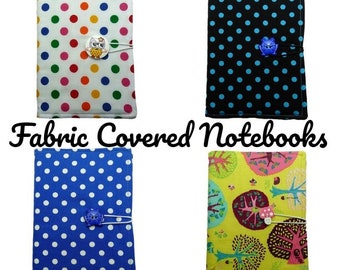 Fabric Covered Notebooks