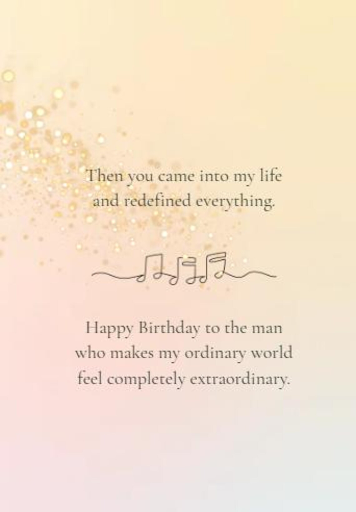 Romantic Birthday Card for Him | Love Like Old Songs Card | Printable ...