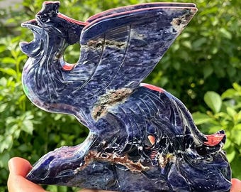 Fantastic Amazonite Phoenix Statement Piece. Crystal Bird