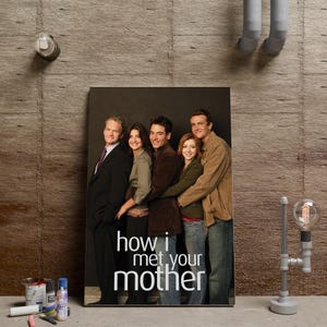 How I Met Your Mother-poster, väggkonst för TV-serier, present till TV-program