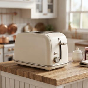 1:12 Toasting Bread Toaster STL File, Miniature Retro Kitchen 3D Model