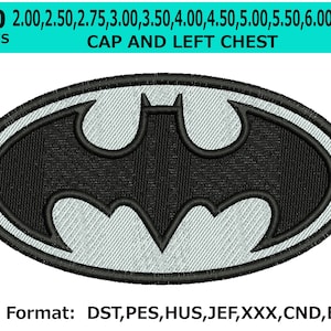 Maskinbroderimönster för superhjältar – Batman, Spider-Man, Superman och Avengers