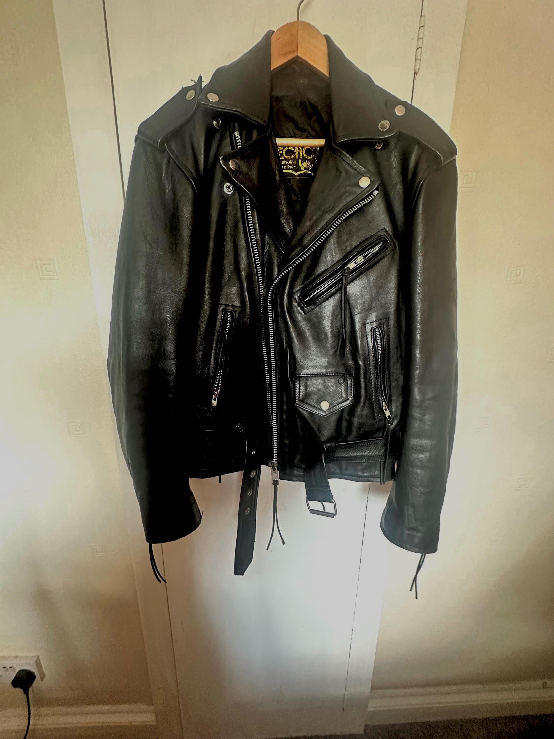 80s leather bomber - Etsy 日本