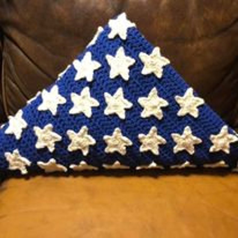 American Afghan Crochet Pattern image 5