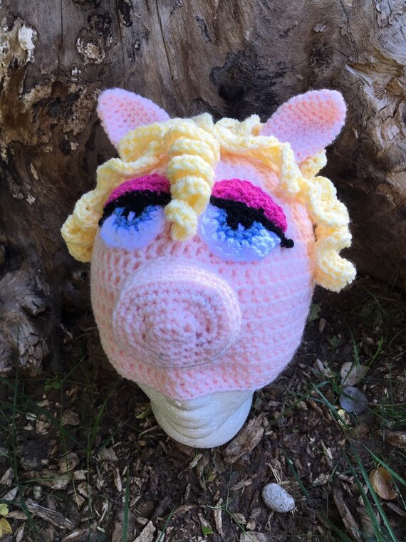 Inspired Pig Handmade Crochet Hat - Etsy display picture 2