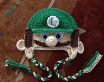 Inspired Green Brother Handmade Crochet Hat