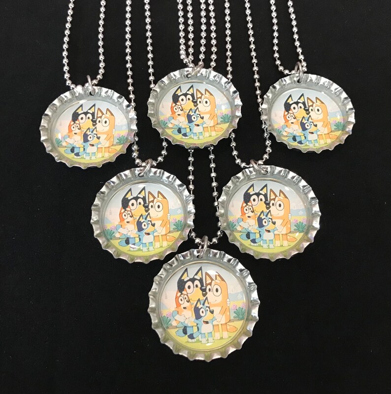 Bluey inspired necklace / Party Favors / necklace / birthday Etsy