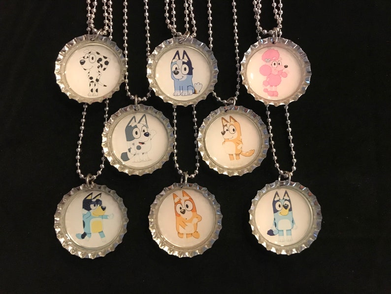 Bluey inspired necklace / Party Favors / necklace / birthday Etsy