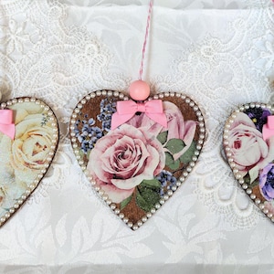 Handmade Spring Floral Decor Ornaments Tier Tray, Bowl Filler, Door Knob Hanger, Gifts