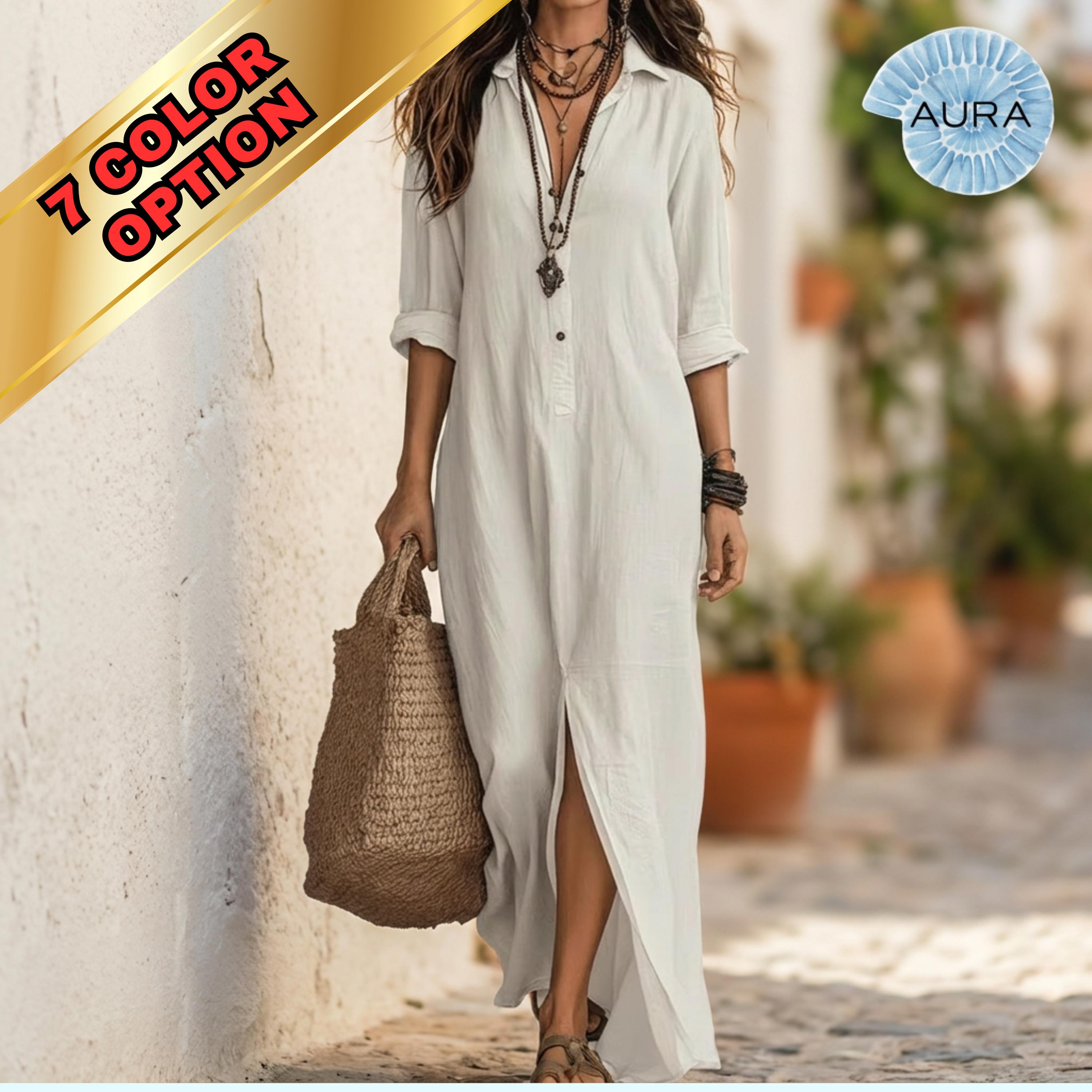 casual long sleeve maxi dress uk maxi women's dresses MO&Co. Women's Comfy Long Sleeves Casual A-line Black Maxi  Dress Black Size S