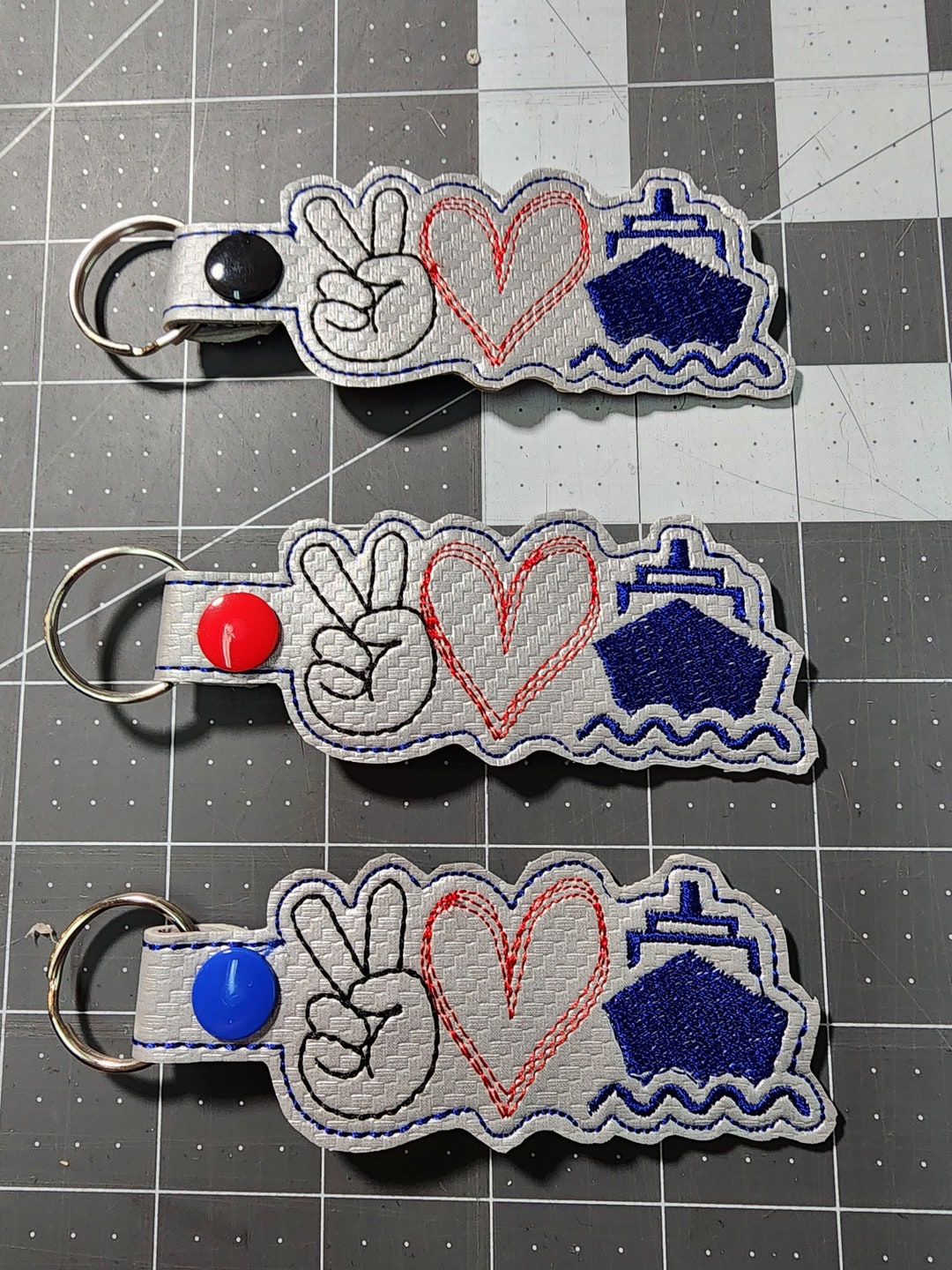 Fish Extender Gifts Key Fobs and Zipper Pulls FE Cruise Gifts Etsy