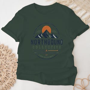 Northbound Collective Shirt, Pathfinder Division Tee, Outdoor Adventure TShirt, Mountain Explorer Shirt, Hiking Graphic Tee, Nature Lover image 8