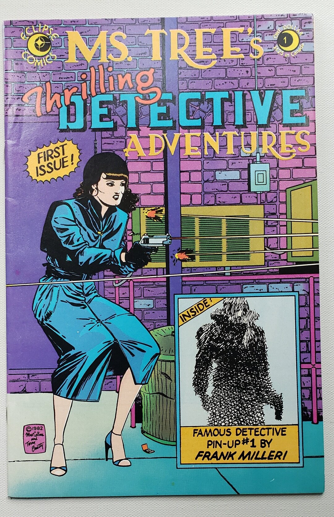 Ms Tree's Thrilling Detective Adventures No.1 (1983) - Etsy