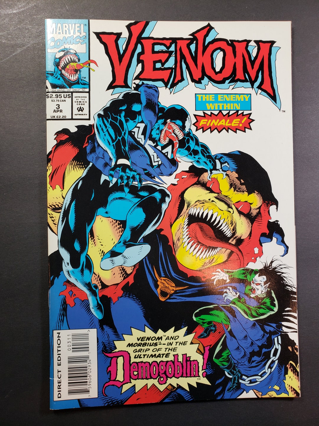 Venom the Enemy Within No.3 (1994) Etsy