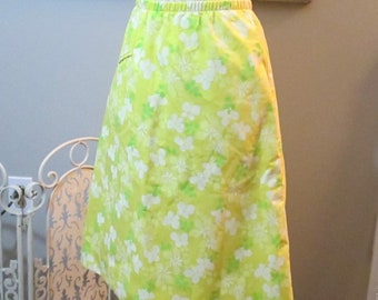 Falda floral amarilla vintage "The Lilly" de Lilly Pulitzer