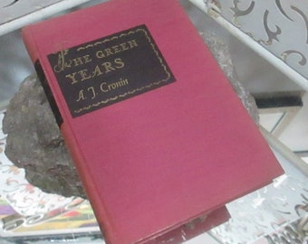 Vintage Book The Green Years by A.J. Cronin, 1945