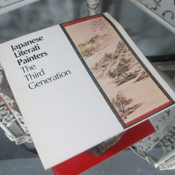 Vintage Brooklyn Museum Japanese Literati Painters Exhibition Catalog