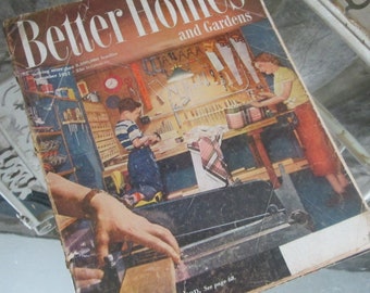 Vintage Better Homes and Gardens Magazine, November, 1951