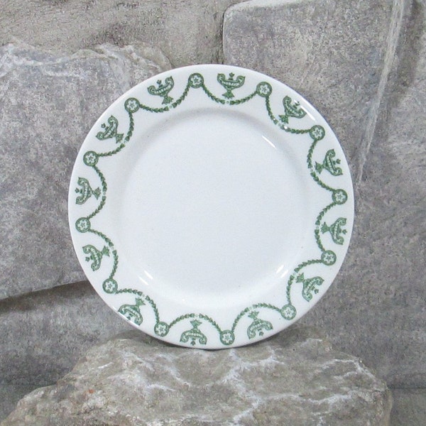 Vintage Syracuse China St. Elmo Pattern Restaurant Ware Bread Plate