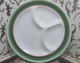Talerz grillowy Vintage Mayer China Restaurant Ware
