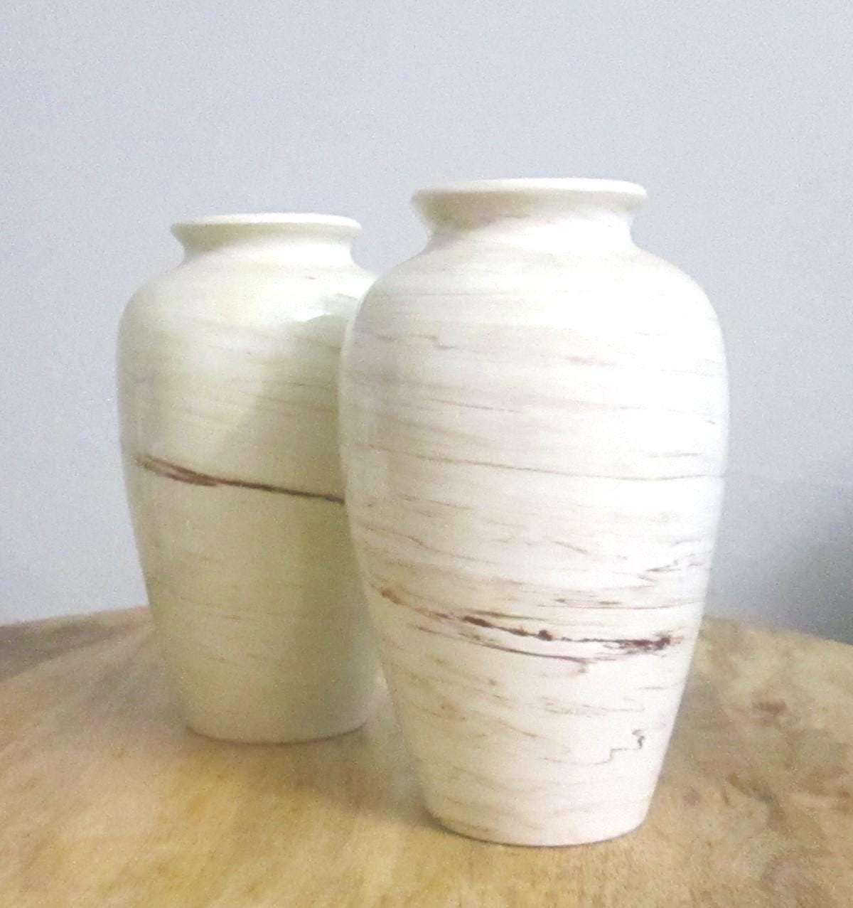 Vintage Flavia Bitossi Italian Pottery Swirl Vase, 2 Available - Etsy