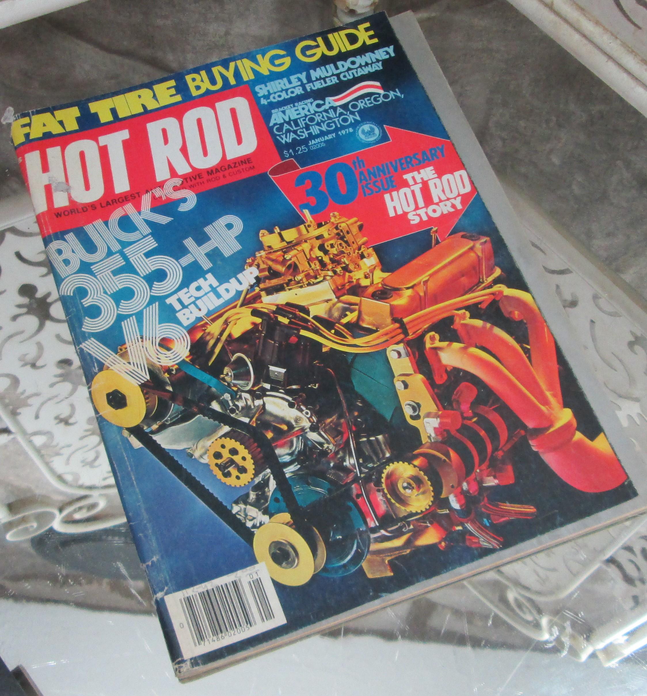 Vintage Hot Rod Magazine, janvier 1978 - Etsy Canada