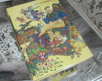 Édition vintage Contes de fées d'Andersen, illustré par Arthur Szyk, 1973