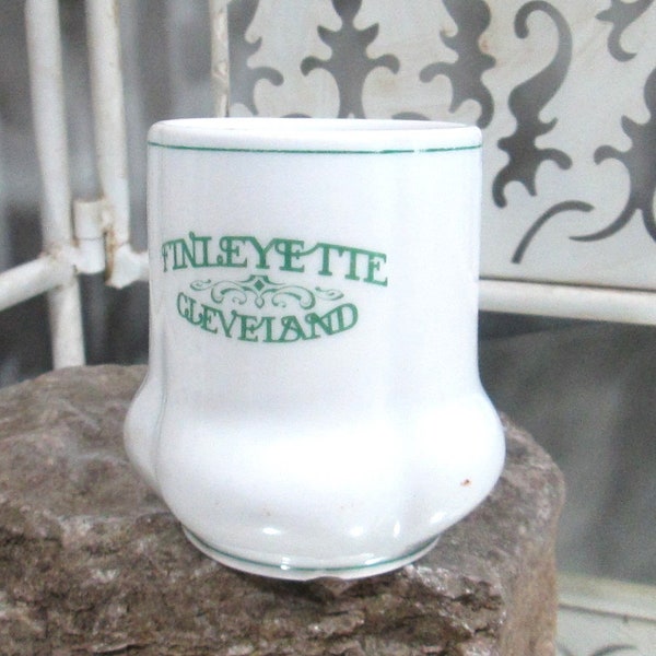 Antique Bauscher Brothers Finleyette Hotel Cleveland Restaurant Ware Shaving Mug