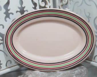 Plato vintage de Scammell's Trenton Restaurant Ware
