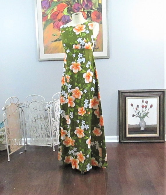 Vintage hawaiian wedding best sale dress