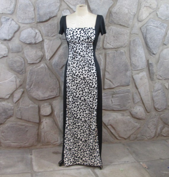 Vintage 1970's Eva Gabor Look by Estevez Black Eve