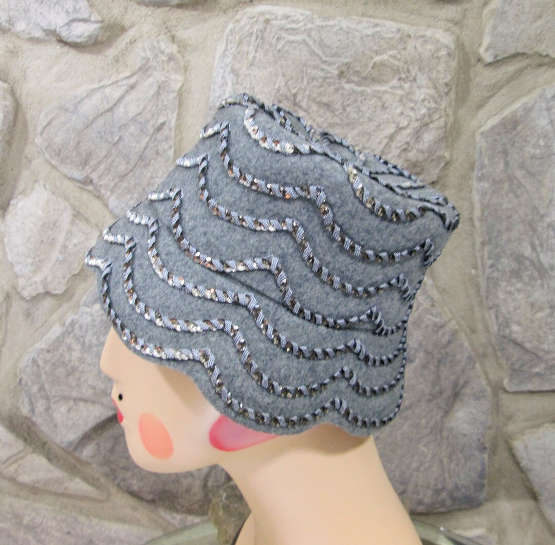 Vintage 60s Glenover Henry Pollak mink trim hat Vintage | Accessories | Vintage 6s Glenover Henry Pollak  main image 2