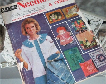 Vintage McCall's Needlework & Crafts Magazine Spring Summer 1965