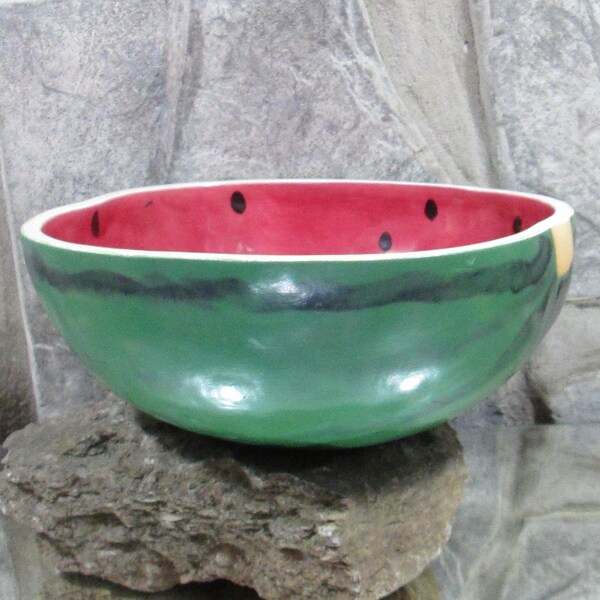 Image showcasing Watermelon Bowls - Etsy